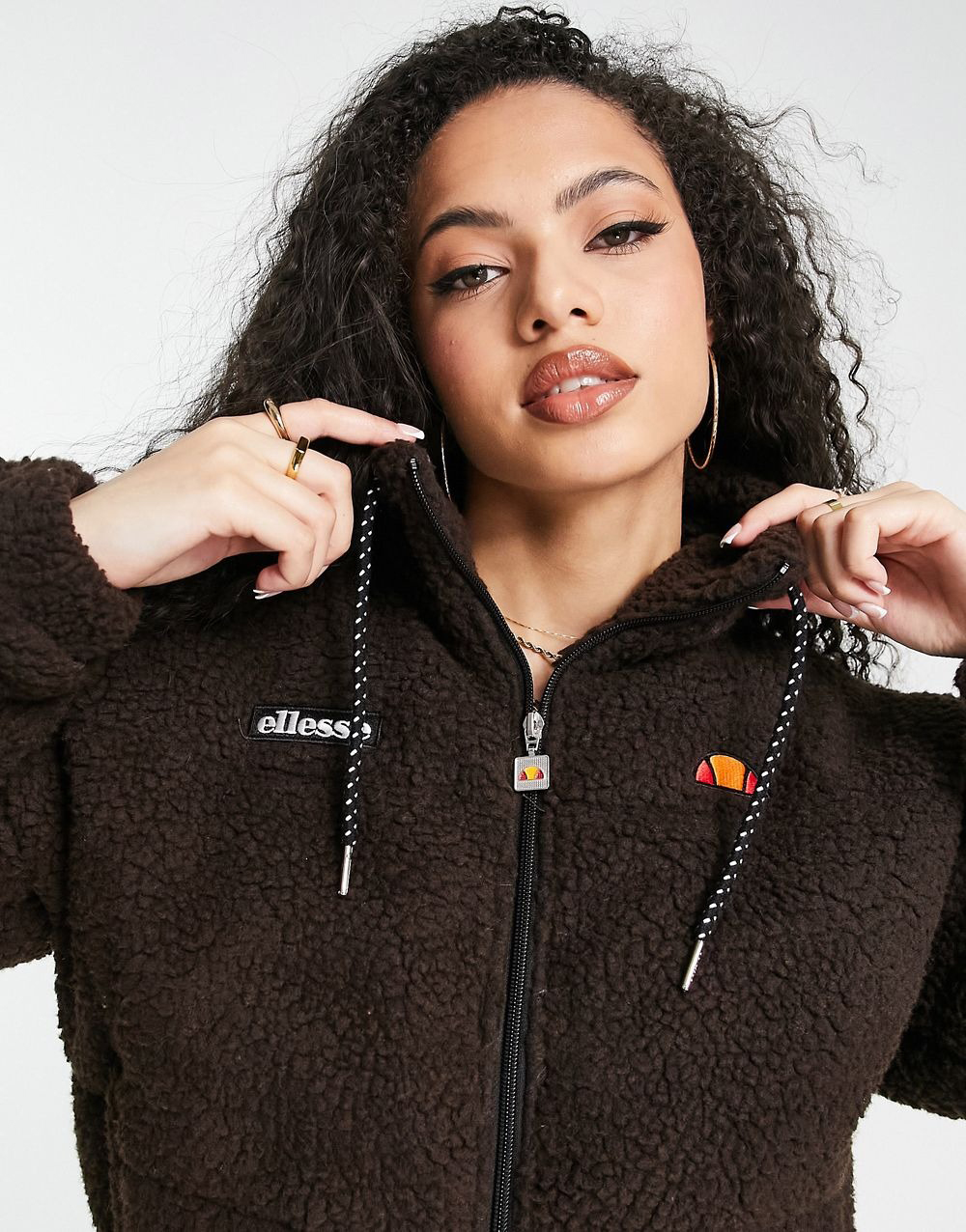 Jacket With Logo In Brown - Image 4